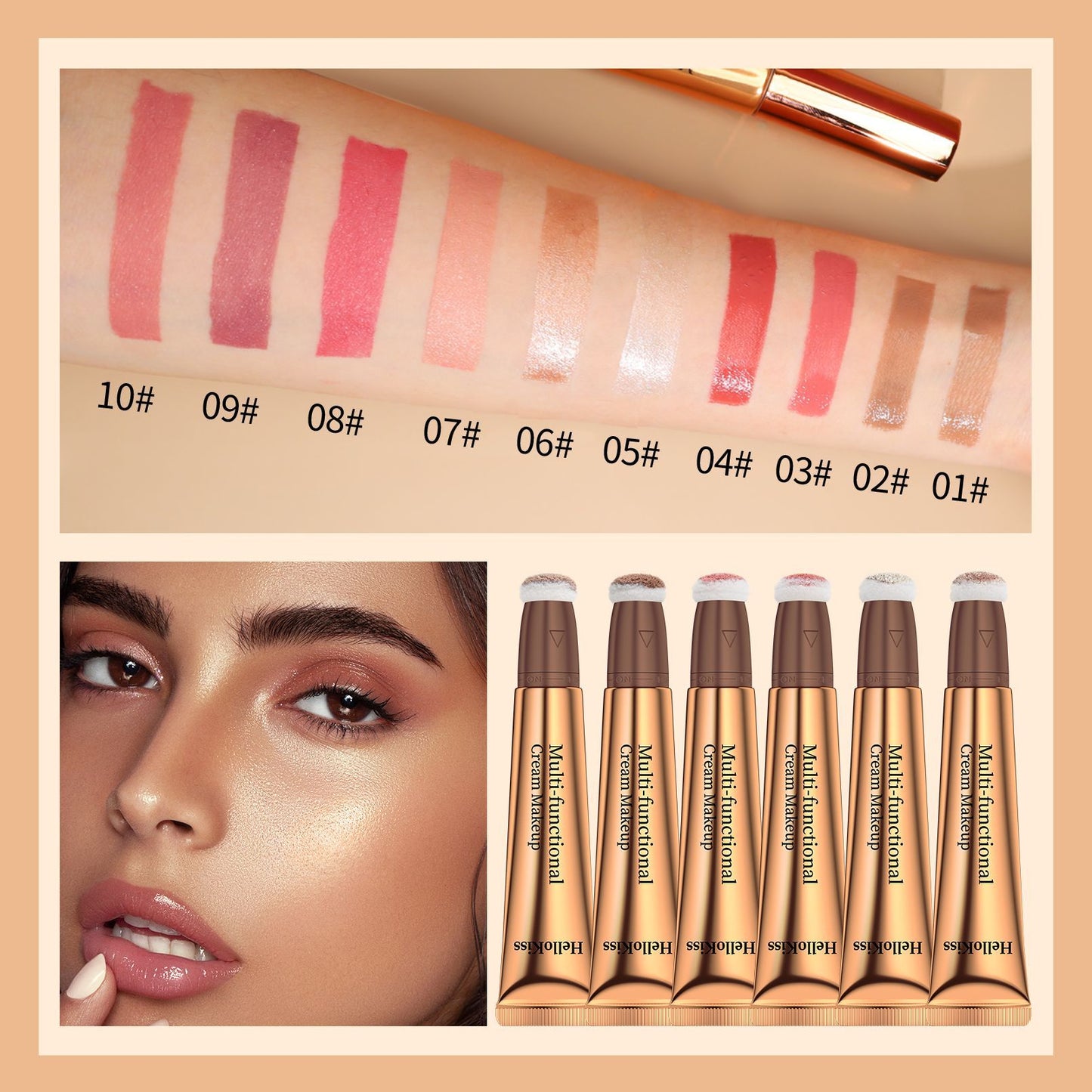 Trendify Aura Hello KISS Multi-Functional Makeup Stick