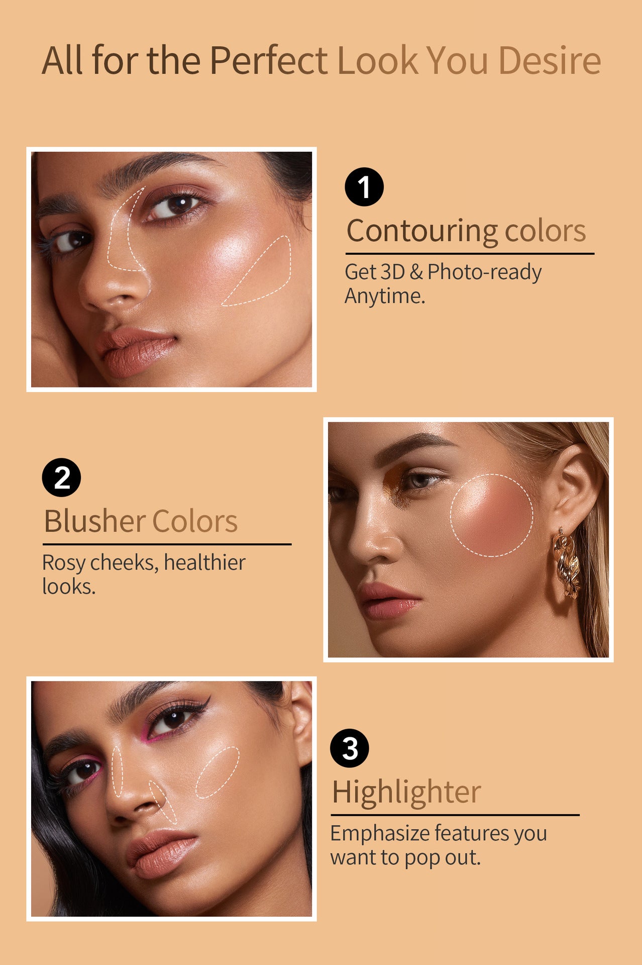 Trendify Aura Hello KISS Multi-Functional Makeup Stick