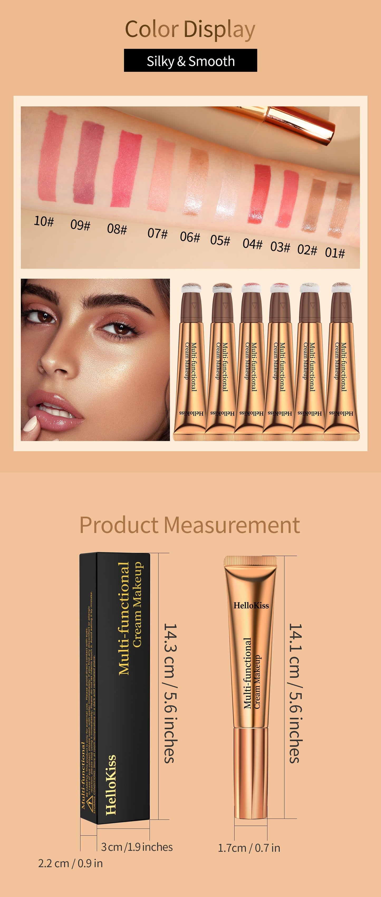 Trendify Aura Hello KISS Multi-Functional Makeup Stick