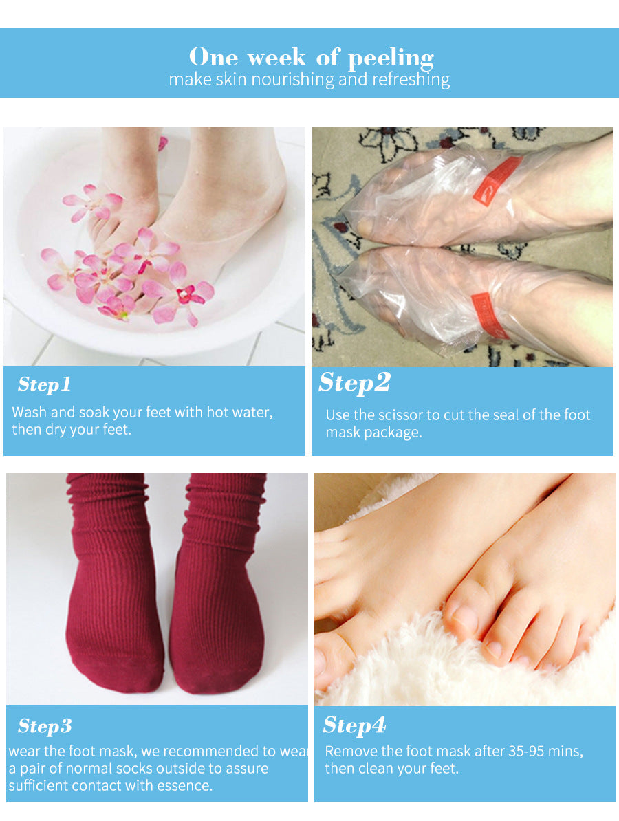 Trendify Aura EFERO & PUTIMI Exfoliating Foot Masks
