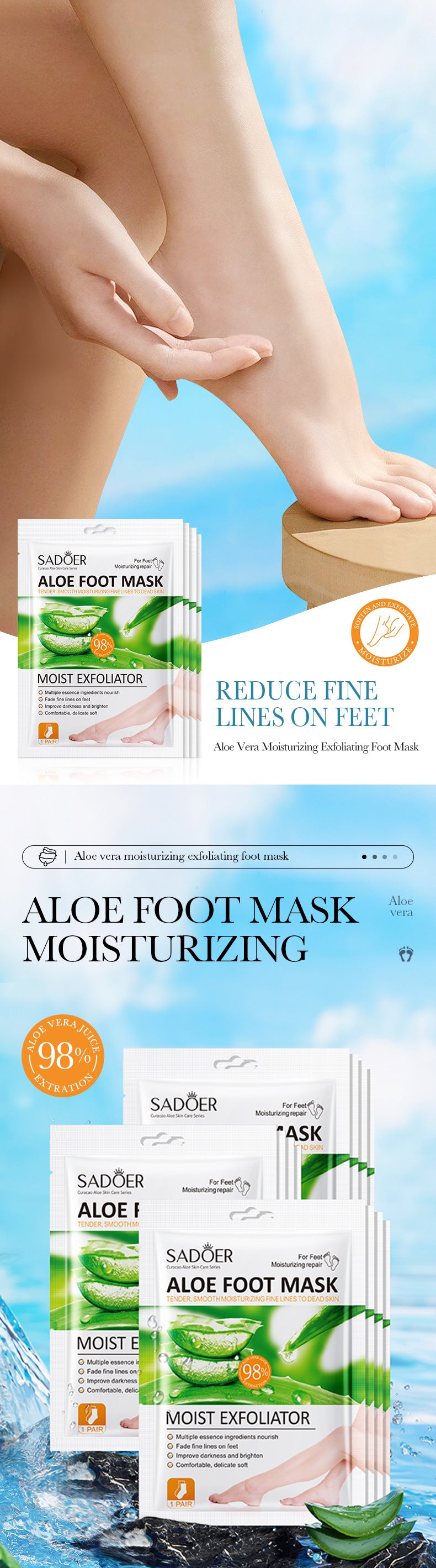 Trendify Aura – SADOER Hand & Foot Mask