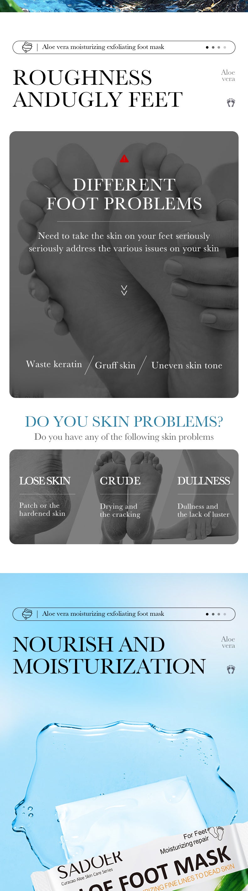Trendify Aura – SADOER Hand & Foot Mask