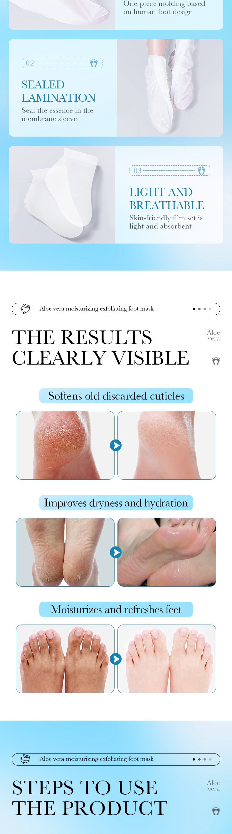 Trendify Aura – SADOER Hand & Foot Mask