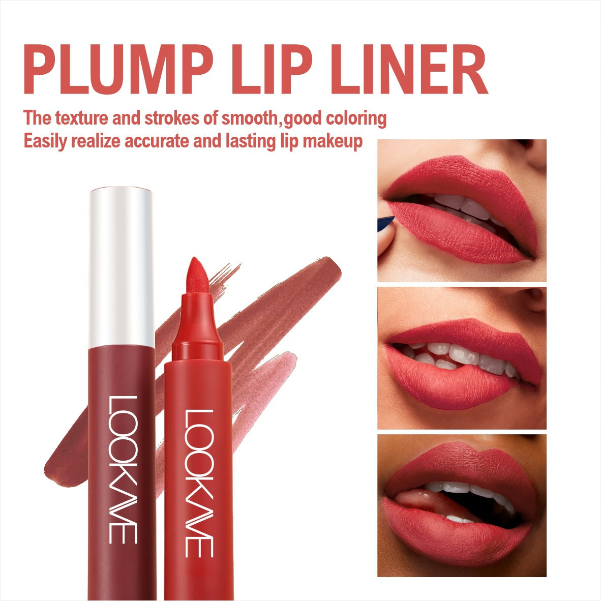 Trendify Aura LOOKAVE Matte Marker Lip Pen