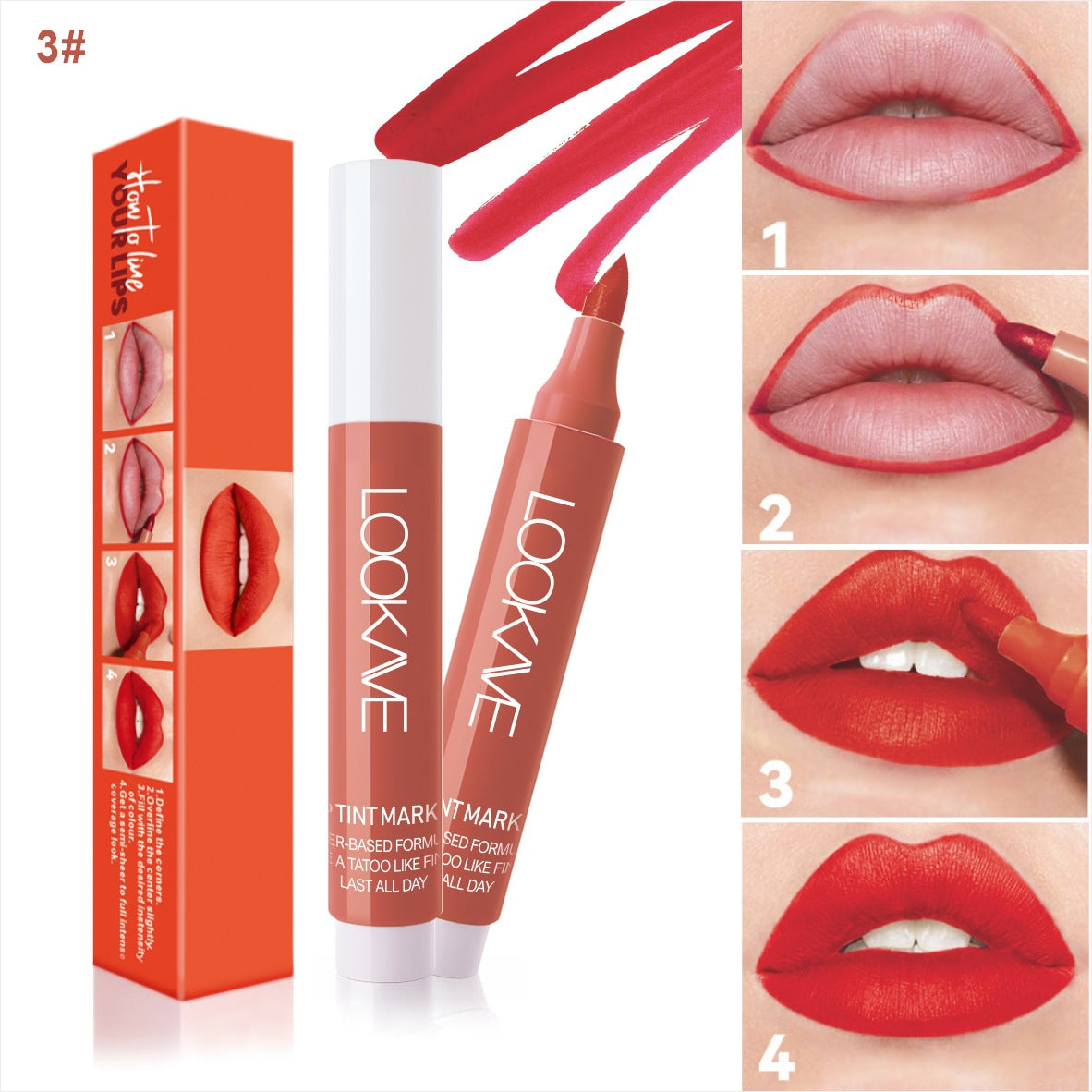 Trendify Aura LOOKAVE Matte Marker Lip Pen