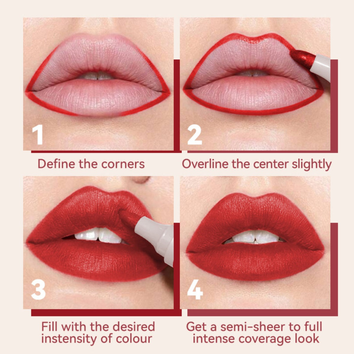 Trendify Aura LOOKAVE Matte Marker Lip Pen