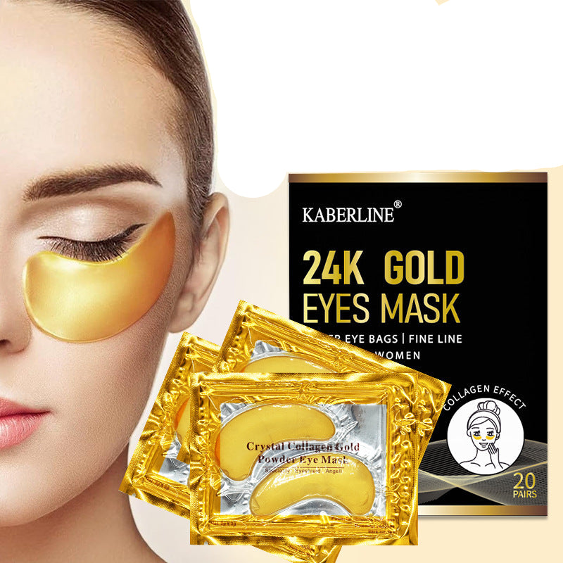 Trendify Aura KABERLINE Gold Eye Mask