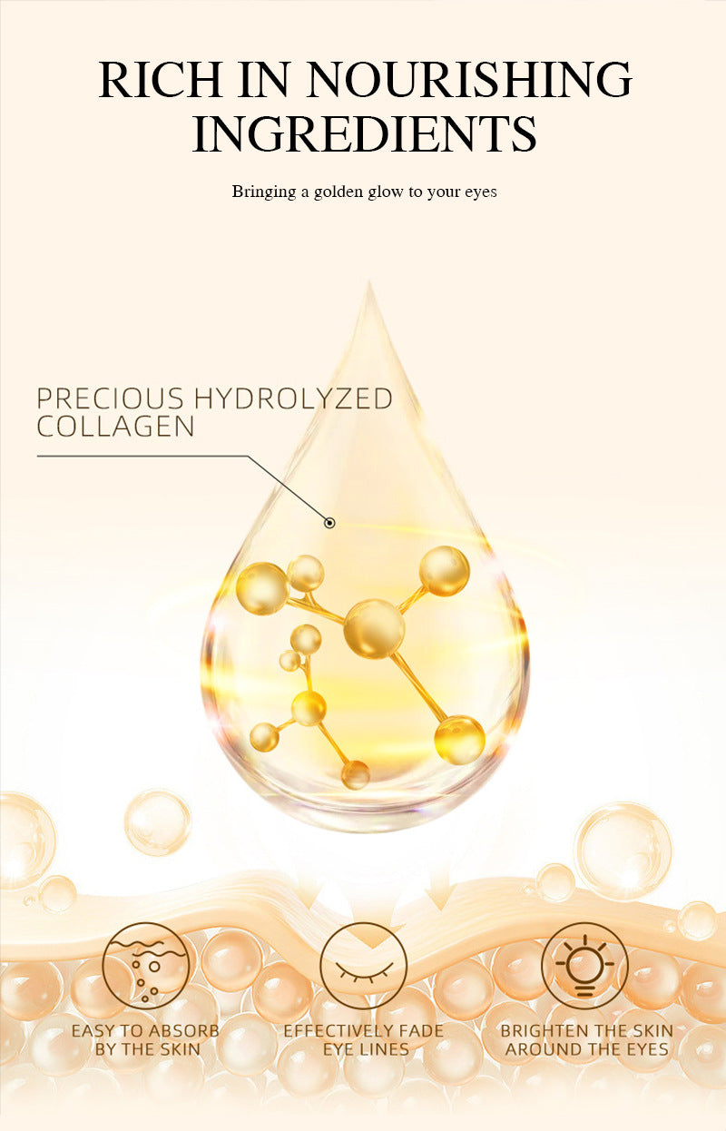 Trendify Aura KABERLINE Gold Eye Mask