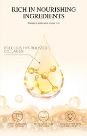 Trendify Aura KABERLINE Gold Eye Mask