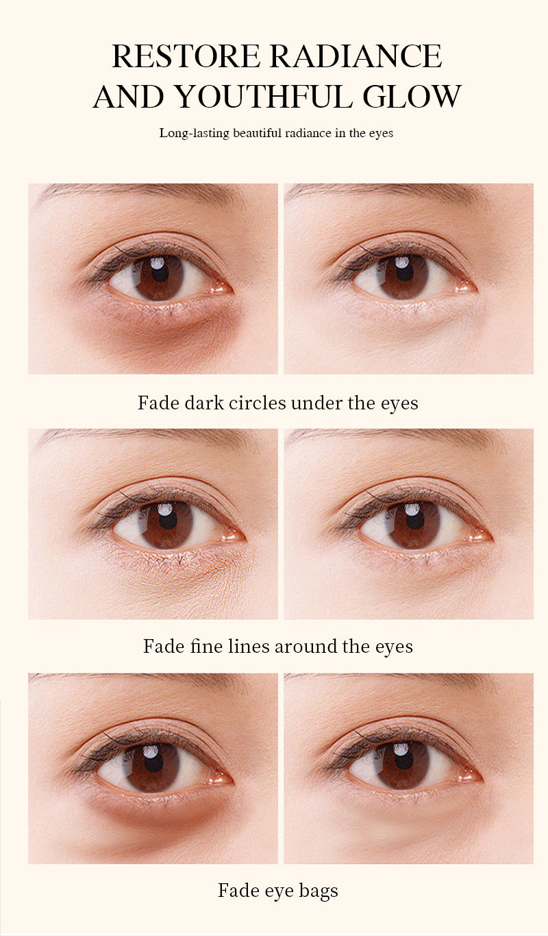 Trendify Aura KABERLINE Gold Eye Mask