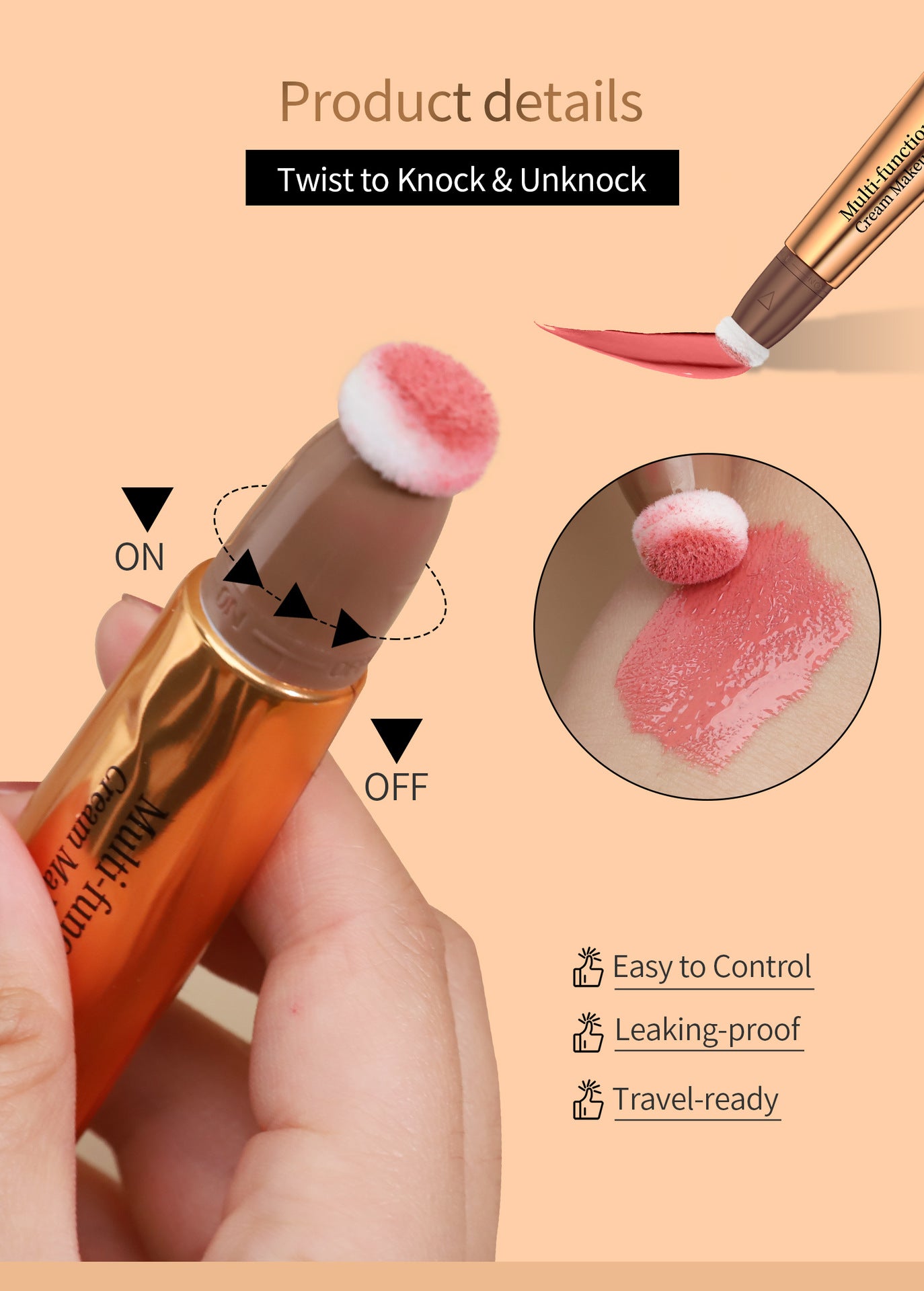 Trendify Aura Hello KISS Multi-Functional Makeup Stick
