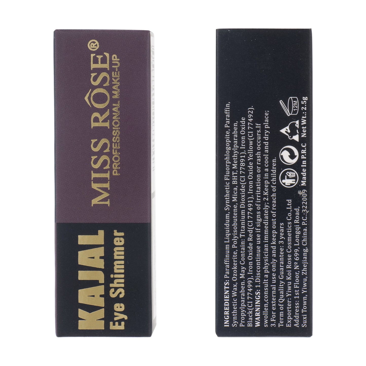 Trendify Aura – MISS ROSE Solid Eyeliner Pencil