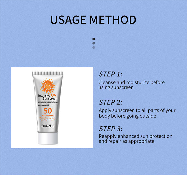 Trendify Aura QANZRE SPF 50+ Sunblock Cream